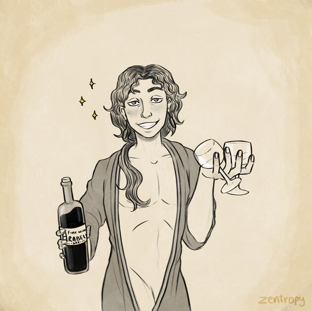 Gilthunder wine - sketch